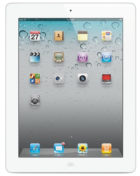 IPAD 2 WI-FI 3G 16GB WHITE MODEL A1396 GSM MODEL  large image 0