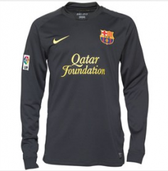 NIKE Barcelona Away Jersey Black Genuine Size L