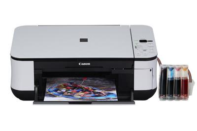 2 cartridges inkjet printer CISS DRUM Canon HP  large image 0