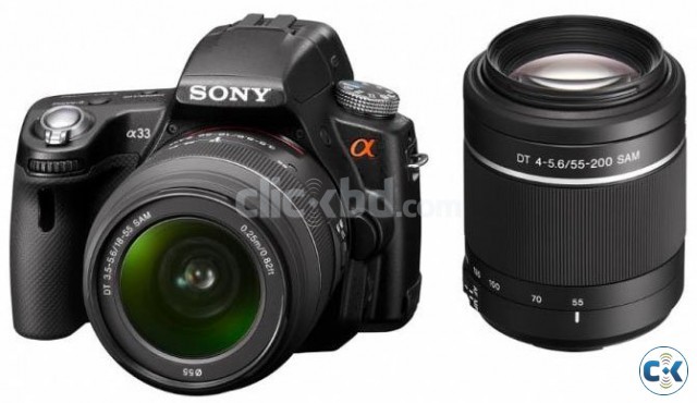 Sony Alpha SLT A33 14.2MP SLR Camera large image 0