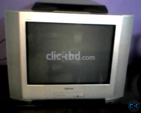 SONY TRINITRON 21 TV large image 0