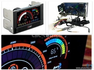 AEROCOOL V12XT Touch Panel HardwareTemperature Fan Control