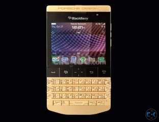 Blackberry Gold porsche Design with Arabic keyboard