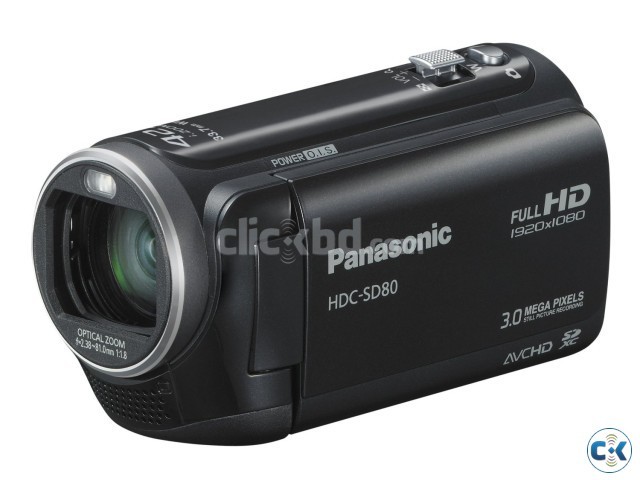 Panasonic SD80 Full HD Camcorder Black large image 0