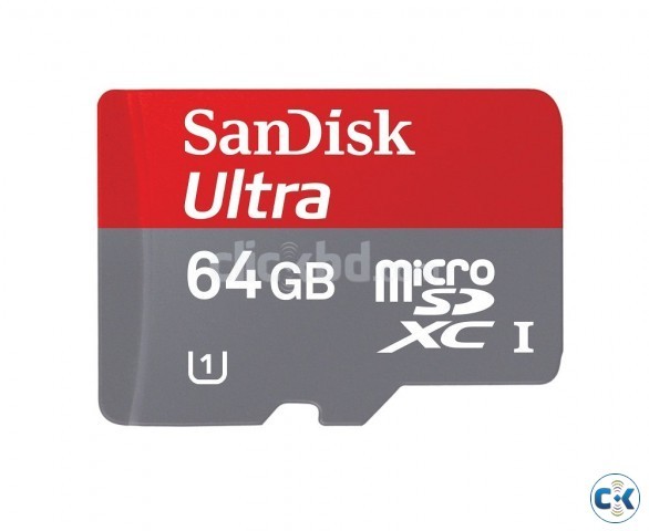 Sandisk Ultra 64 GB Memory Card large image 0