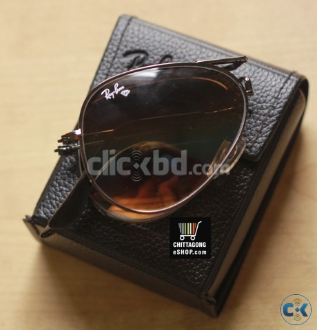 NEW RAY-BAN FOLDING AVIATOR SUNGLASSES large image 0