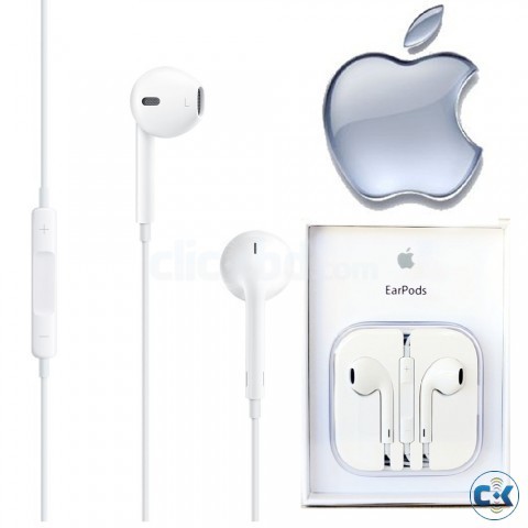 Original Apple iPhone 5 Earpods Earphones with Remote Mic large image 0