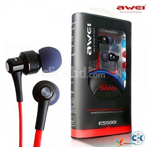 Awei Es500 Earphone SuperBass  large image 0