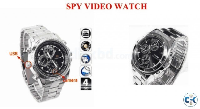 Spy Camera Hand Watch large image 0