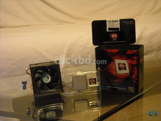 AMD Bulldozer FX8120 3.1GHz 8 Core Prossesor Full Boxed  large image 0