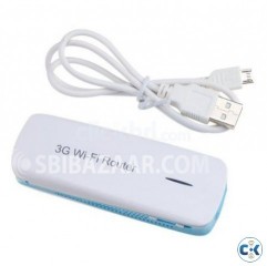3G Wifi Pocket Router with Power Bank