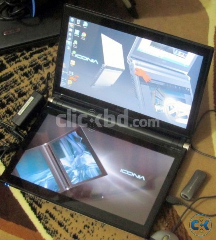 Acer Iconia Duo Dual Touch Screen Laptop 60000 large image 0