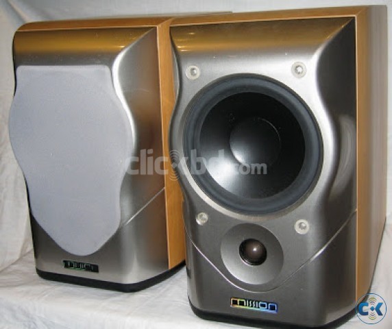 MISSION M51 SPEAKER WITH METAL STAND MADE IN UK large image 0