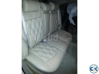 LEATHER AND ARTIFICIAL SEAT COVER AND INTERIOR MODIFICATION