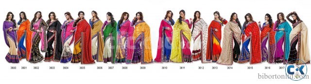 SPRING FIESTA DESIGNER SAREES COLLECTIONS SERIES 3600 large image 0