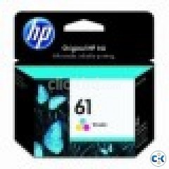 hp printer Cartridge 61 color and black 2items 