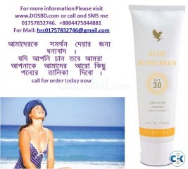 Aloe Sunscreen