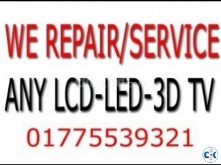 LCD LED 3D TV REPAIR With Warranty