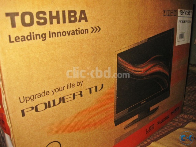 Brand New TOSHIBA LED TV 19 inch large image 0