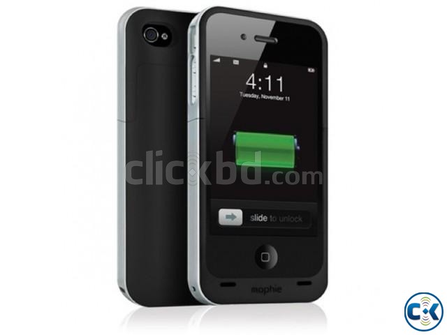 i phone 4S 4 battery case- mophie juice pack air large image 0