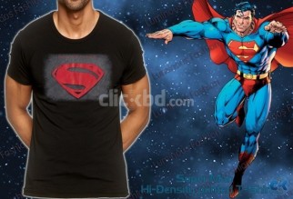 SuperMan Hi-Density print T-Shirt