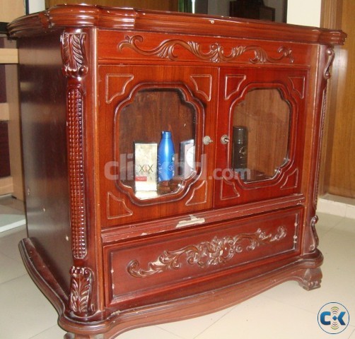 Malaysian wooden Bed Side Table large image 0