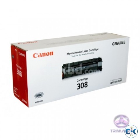Canon 308 Toner For LBP3300 Printer large image 0