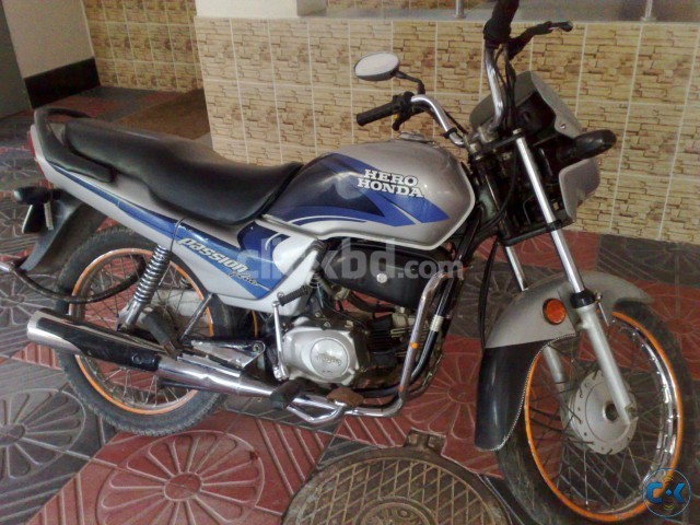 Full fresh hero honda 4 storck engine bike large image 0