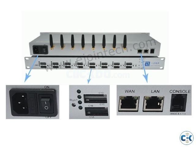 8 port 32 sims gsm gateway goip voip large image 0