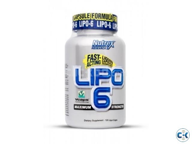 LIPO 6 120 VCAPSULE FAT BURNER  large image 0