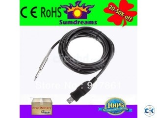 Guitar Link Plug Cable Usb Interface