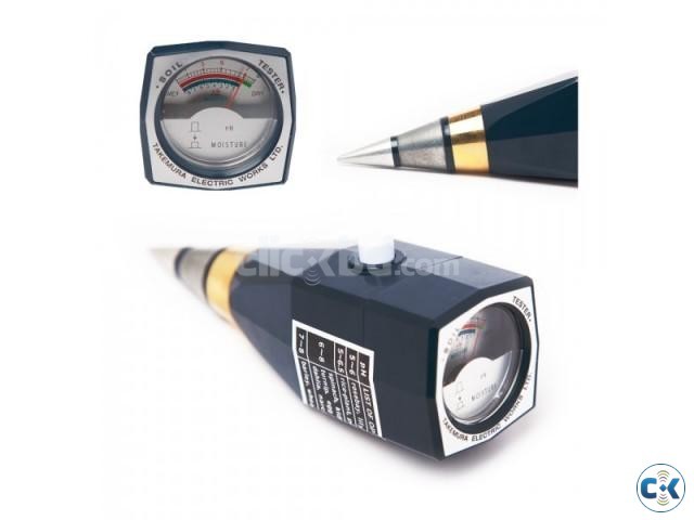 Soil pH meter DM-13 Takimura Japan large image 0