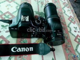 Canon Kiss X4 with 18-55 90-300 Lenses
