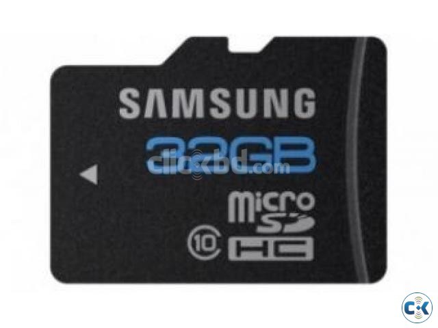 Original Samsung 32 GB class 10 sd card with warranty large image 0