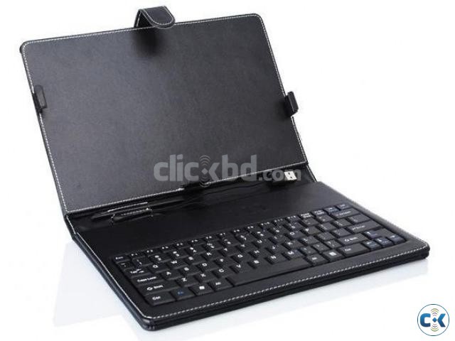 7 8 Leather Keyboard Case For Tablet PC large image 0