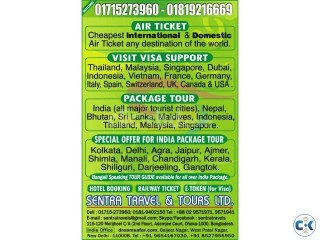 AIR TICKET VISIT VISA PACKAGE TOUR