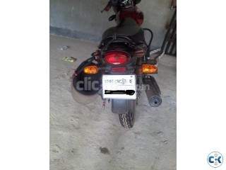 Bajaj Platina 100CC Flame Red Color 