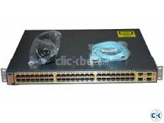 Cisco WS-C3750G-48ts E 48 Port Catalyst Gigabit Switch