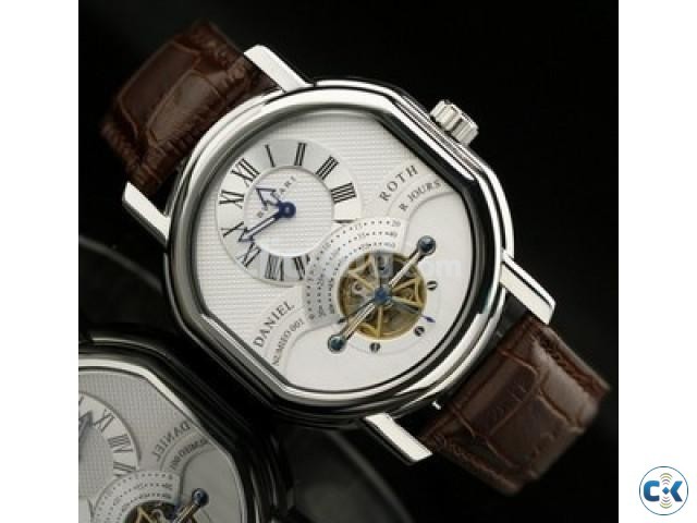 Tourbillon Auto Men Bvlgari Watch large image 0