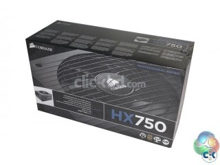 CORSAIR HX 750 Watt 80 PLUS Gold Certified Modular PSU