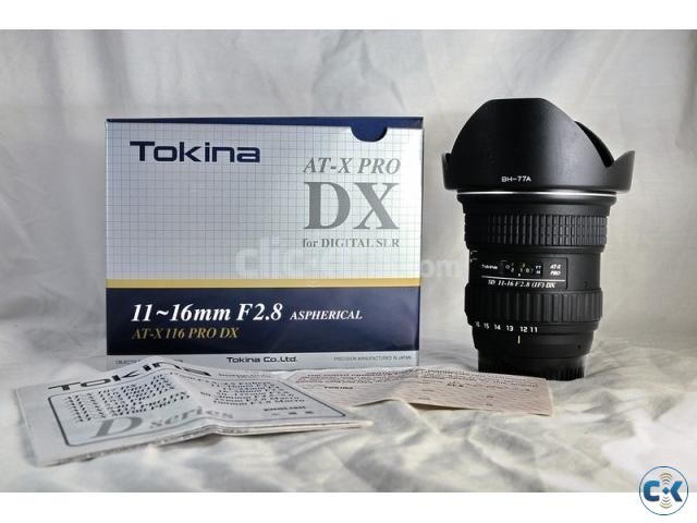 Tokina 11 16mm f 2.8 Pro DX for canon is for sale large image 0