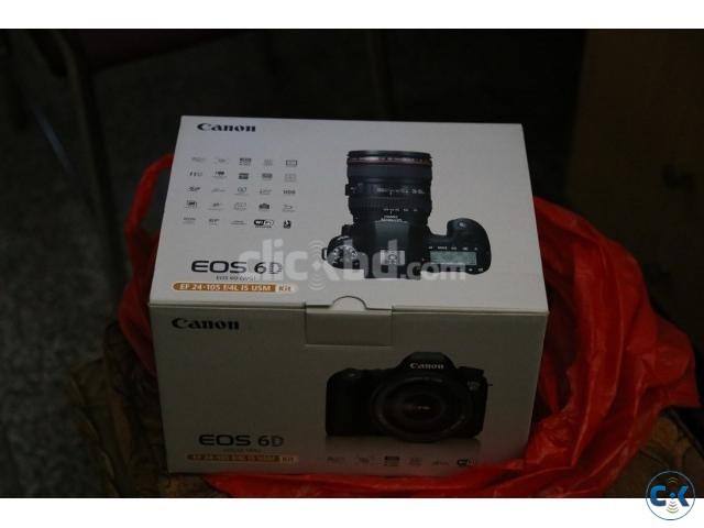 Canon 6D 24-105 F4 L Lens Brand New Intact large image 0