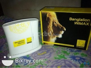 Banglalion Wimax indoor modem Built-in wifi