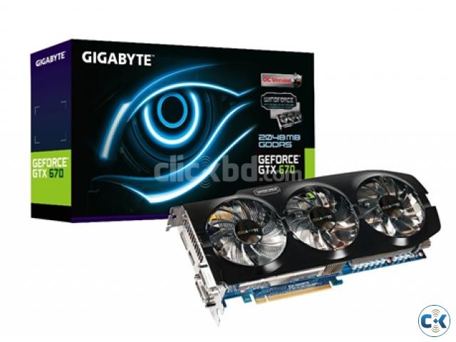 Gigabyte gtx 670 Windforce edition 3x large image 0