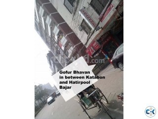 Shop for rent in Gofur Bhaban near Elephant Rd Katabon 