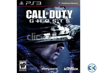 used ps3 games COD GHOSTS BATTLEFIELD 4