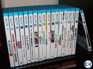 Nintendo Wii U Games Collation