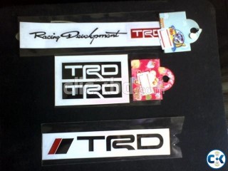TRD Racing Development Vinyl Cut Stickers