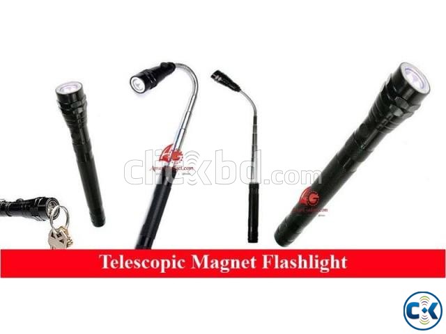 Telescopic Magnet Flashlight large image 0
