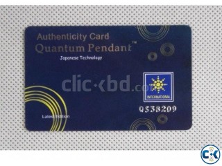 SCALAR ENERGY HEALTH CARD